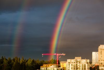 Double Rainbow Over Bellevue