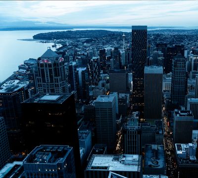 Seattle from Sky View