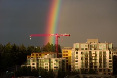 Double Rainbow Over Bellevue