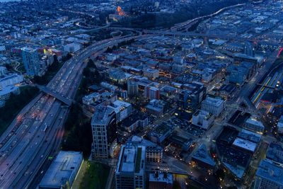 Seattle from Sky View