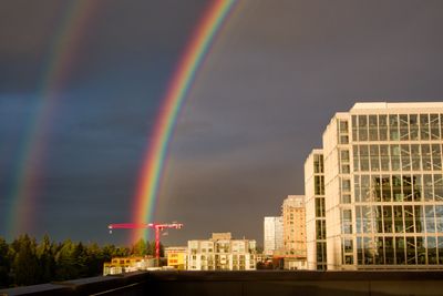 Double Rainbow Over Bellevue